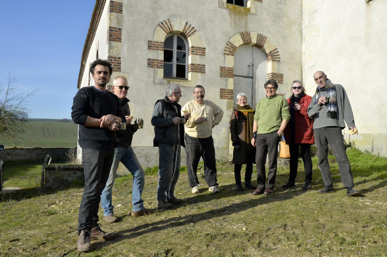 Bénévoles au Moulin Blanchard © Olivier Steigel