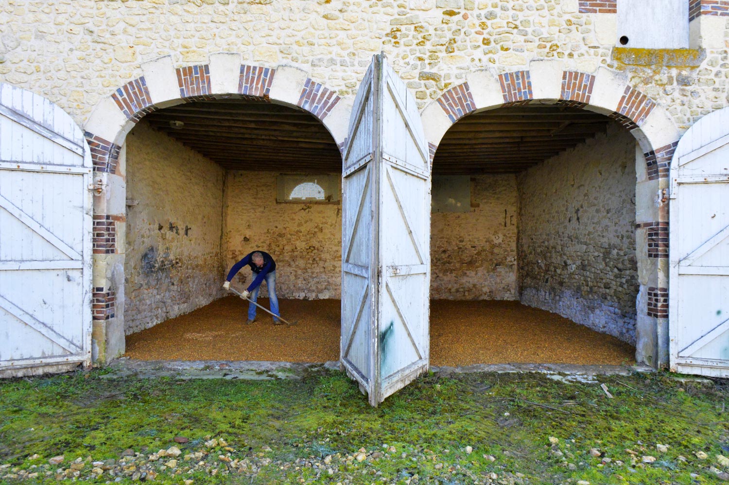 Bénévoles au Moulin Blanchard © Olivier Steigel