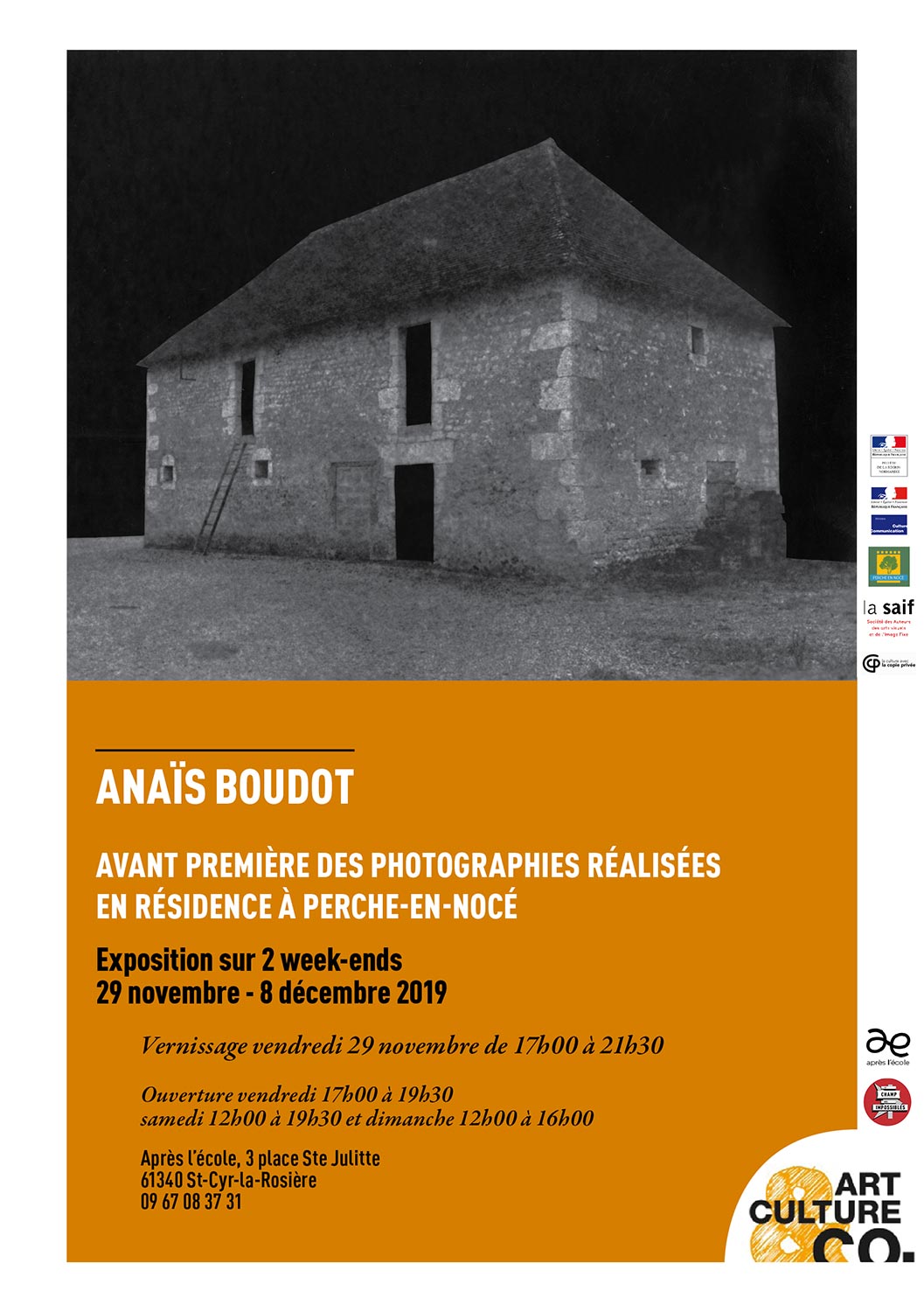 Exposition Avant-Première Anais Boudot